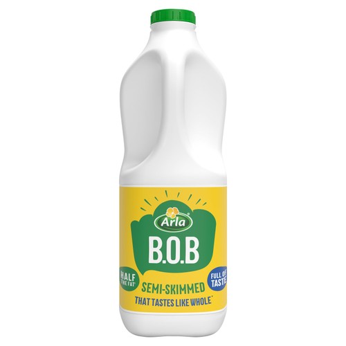 Arla BOB Semi-Skimmed Milk 2L That Tastes Like Whole thumbnail 2