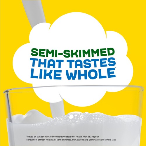 Arla BOB Semi-Skimmed Milk 2L That Tastes Like Whole thumbnail 3