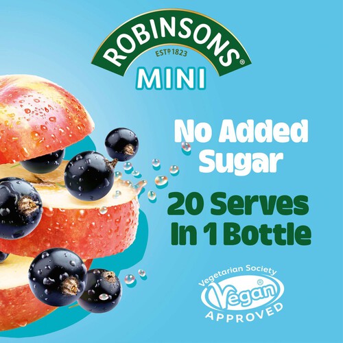 Robinsons Mini Apple & Blackcurrant On-The-Go Squash thumbnail 2