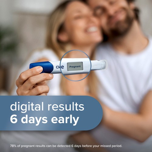 Clearblue Digital Ultra Early Detection Pregnancy Test, 2 Tests thumbnail 4