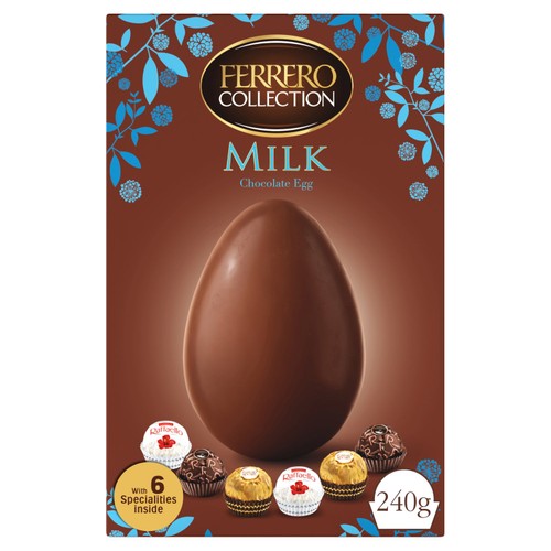Ferrero Collection Milk Chocolate Easter Egg with Pralines 240g thumbnail 2