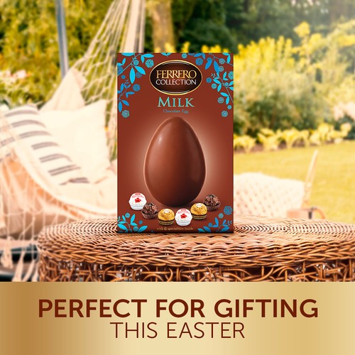 Ferrero Collection Milk Chocolate Easter Egg with Pralines 240g thumbnail 5