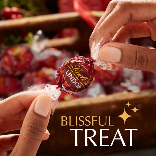Lindt Lindor Double Chocolate Truffles Box 200g thumbnail 4