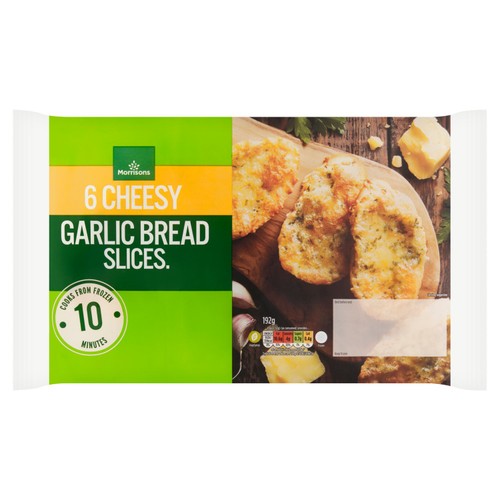 Morrisons 6 Cheesy Garlic Bread Slices