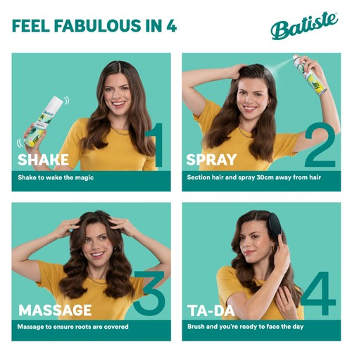 Batiste Naturally Green Tea Chamomile Dry Shampoo thumbnail 3