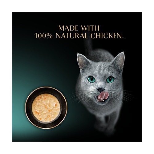 Sheba Classics Soup Adult Wet Cat Food Pouches with Chicken Fillets thumbnail 5