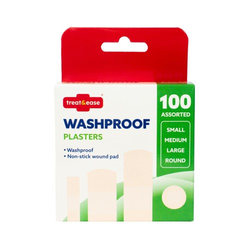 Treat & Ease Washproof Plasters 