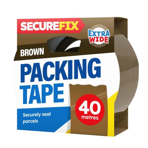 Secure Fix Brown Packing Tape 40M