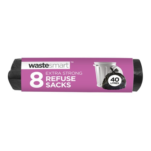 Wastesmart 40L X Strong Refuse Sack