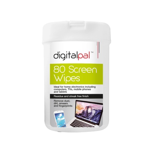 Digitalpal Screen Cleaning Wipes 80 Pack