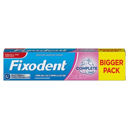 Fixodent Complete Original Denture Adhesive thumbnail 2