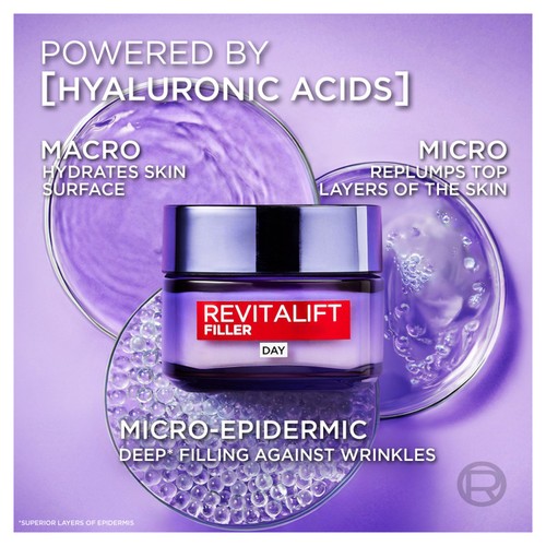 L'Oreal Revitalift Filler Day Cream 50Ml thumbnail 3