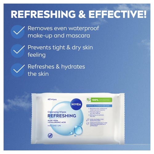 NIVEA Cleansing Face Wipes Normal Skin thumbnail 3