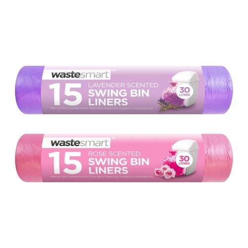 Wastesmart 30L Assorted Fragrance Bin Liners