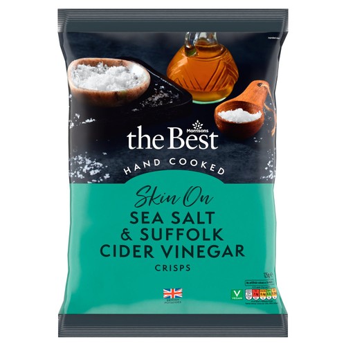 Morrisons The Best Sea Salt & Vinegar Crisps