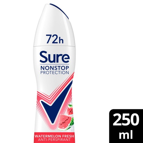 Sure Antiperspirant Deodorant Nonstop Protection Watermelon & Cactus 250ml