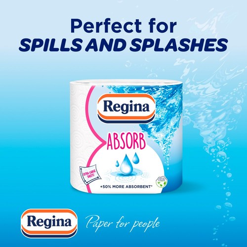Regina Absorb Kitchen Towel 2 Roll thumbnail 4