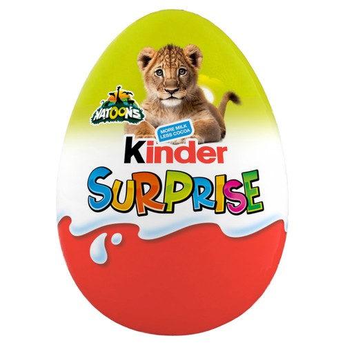 Kinder Surprise Milk Chocolate Single Egg Natoons
