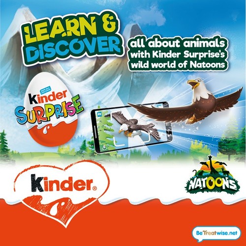 Kinder Surprise Milk Chocolate Single Egg Natoons thumbnail 2
