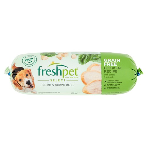 Freshpet Select Chicken Recipe With Potato & Spinach Dog Food