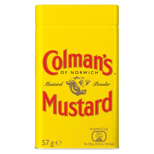 Colmans Mustard Tin Powder 57g