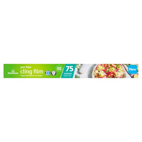 Morrisons Pvc Free Cling Film 75m