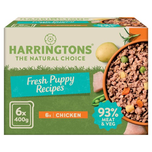 Harringtons Grain Free Puppy Food Trays In Chicken