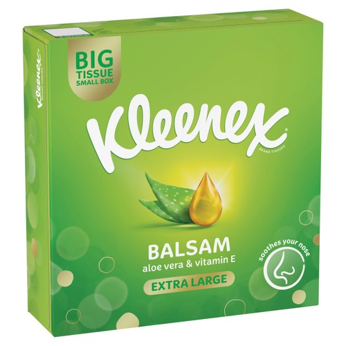 Kleenex Balsam Extra Large Compact Tissues 40 Sheets