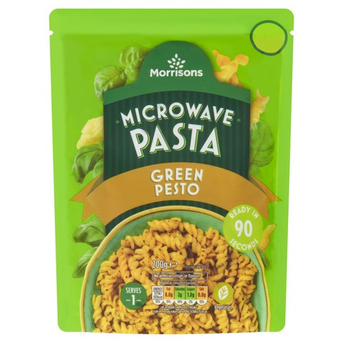 Morrisons Green Pesto Microwave Pasta
