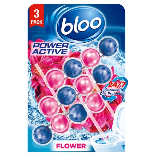 Bloo Power Active Rim Block Flowers Trio Pack