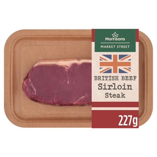 Morrisons British Sirloin Steak 227g