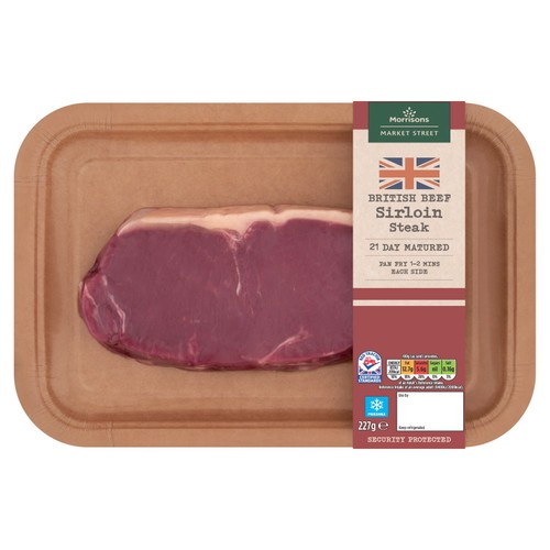 Morrisons British Sirloin Steak 227g thumbnail 2