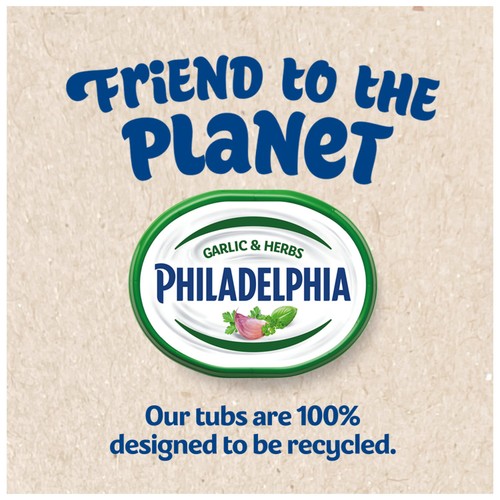 Philadelphia Garlic & Herbs Soft Cream Cheese 165g thumbnail 4