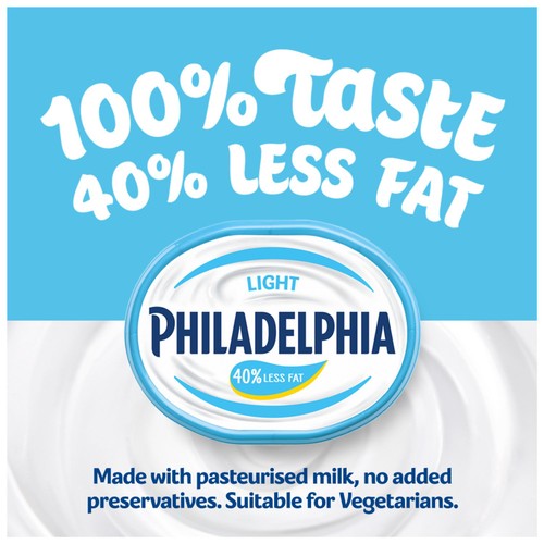 Philadelphia Light Low Fat Soft Cream Cheese 165g thumbnail 5