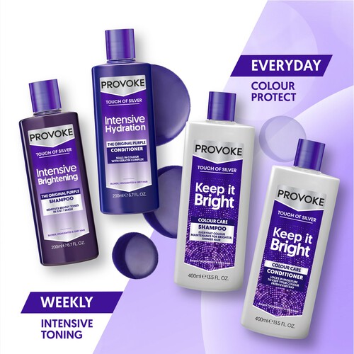 Provoke Touch of Silver Keep it Bright Colour Care Shampoo thumbnail 5