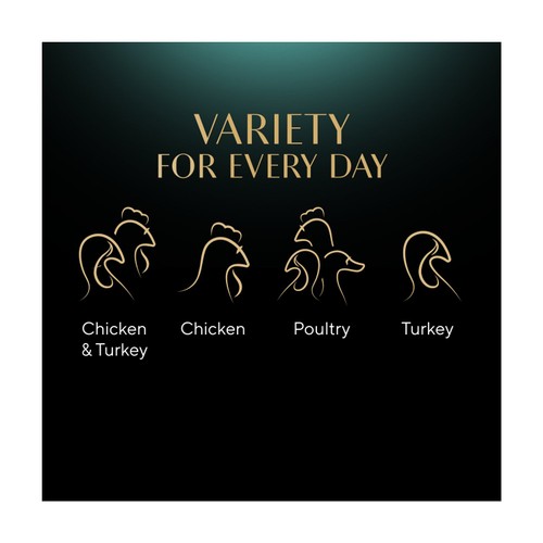 Sheba Select Slices Cat Food Tray Mixed Poultry Collection in Gravy thumbnail 3