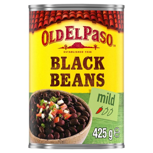 Old El Paso Mild Black Beans 425g