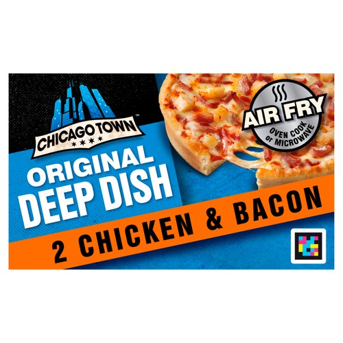 Chicago Town Deep Dish Chicken & Bacon Pizzas thumbnail 4