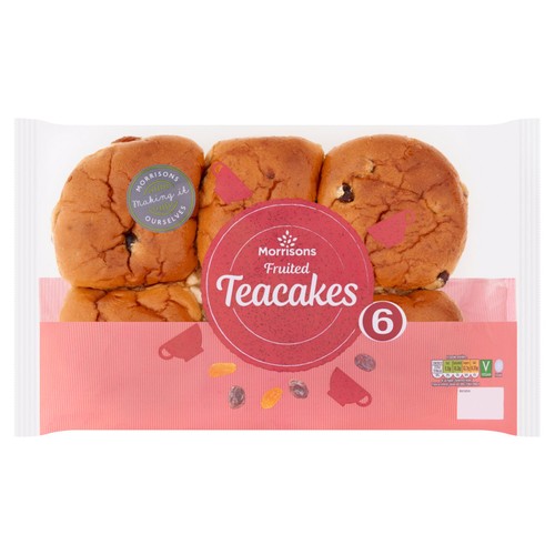 Morrisons Fruited Teacakes