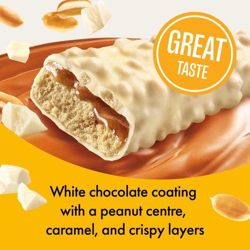 Fulfil White Chocolate Peanut & Caramel Flavour Vitamin & Protein Bar 55g thumbnail 6