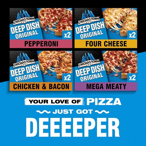 Chicago Town Deep Dish Cheese Pizzas thumbnail 3