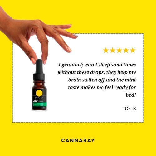 Cannaray Cbd Night Time Oil Drops thumbnail 4