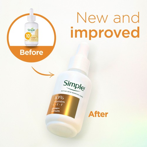 Simple 10% Vitamin C+E+F Face Serum 30ml thumbnail 4