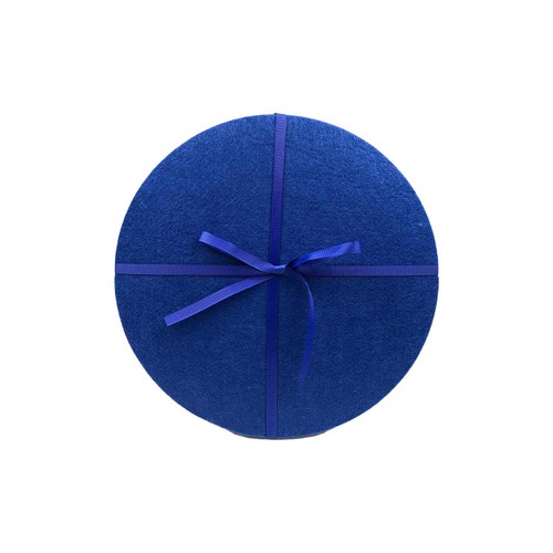 Nutmeg Home Blue Felt Mats