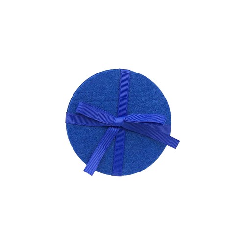Nutmeg Home Blue Felt Coasters Set Of 4