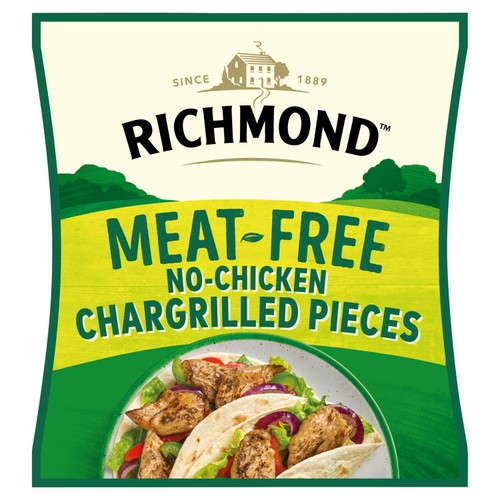 Richmond Vegan Meat Free No-Chicken Chargrilled Pieces 165g