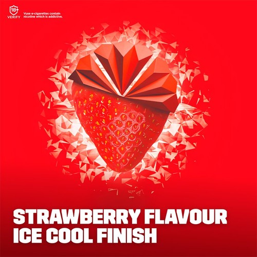 Vuse Epod Pods Vpro Strawberry Ice 18mg thumbnail 4