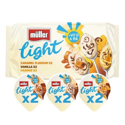 Muller Light Fat Free Yoghurt with Chocolate Sprinkles