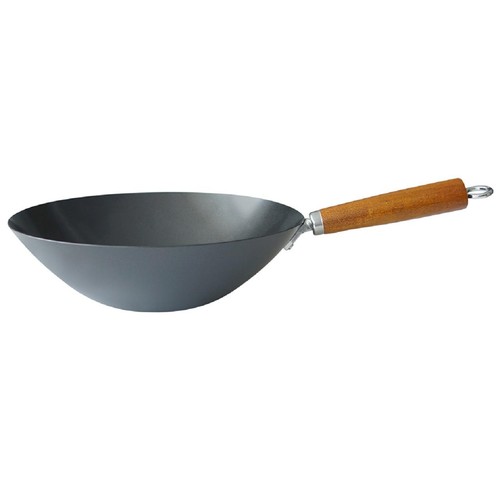 Nutmeg Home Carbon Steel Wok thumbnail 2