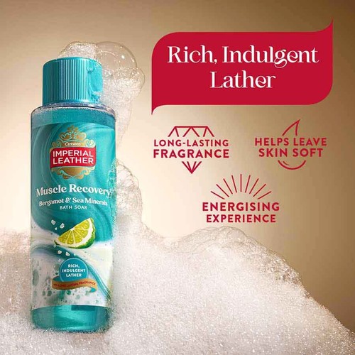 Imperial Leather Muscle Recovery Bath Soak Bergamot & Sea Salt thumbnail 3